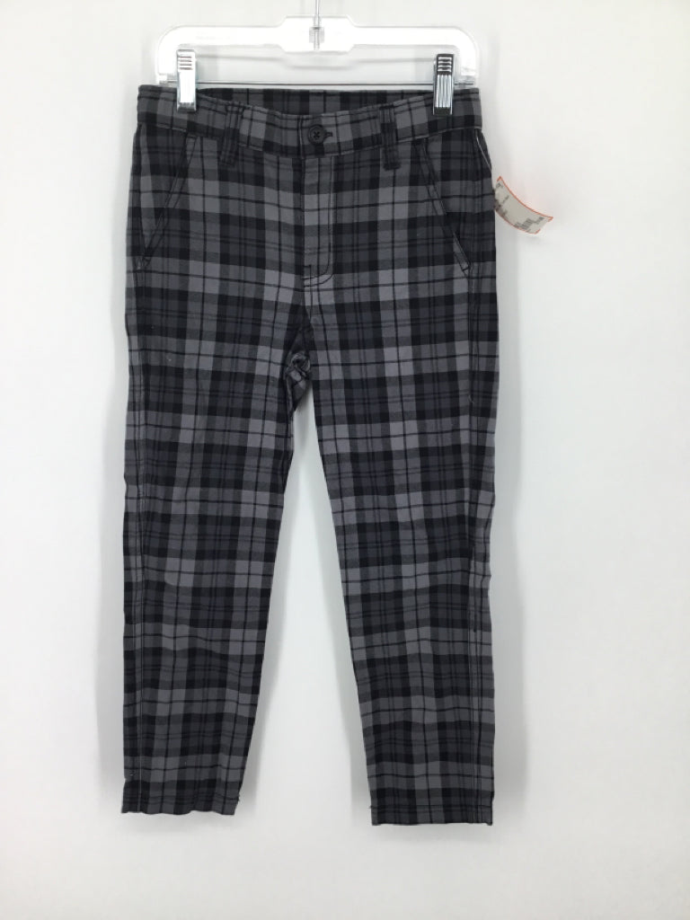 Tea Child Size 6 Black Plaid Pants - boys