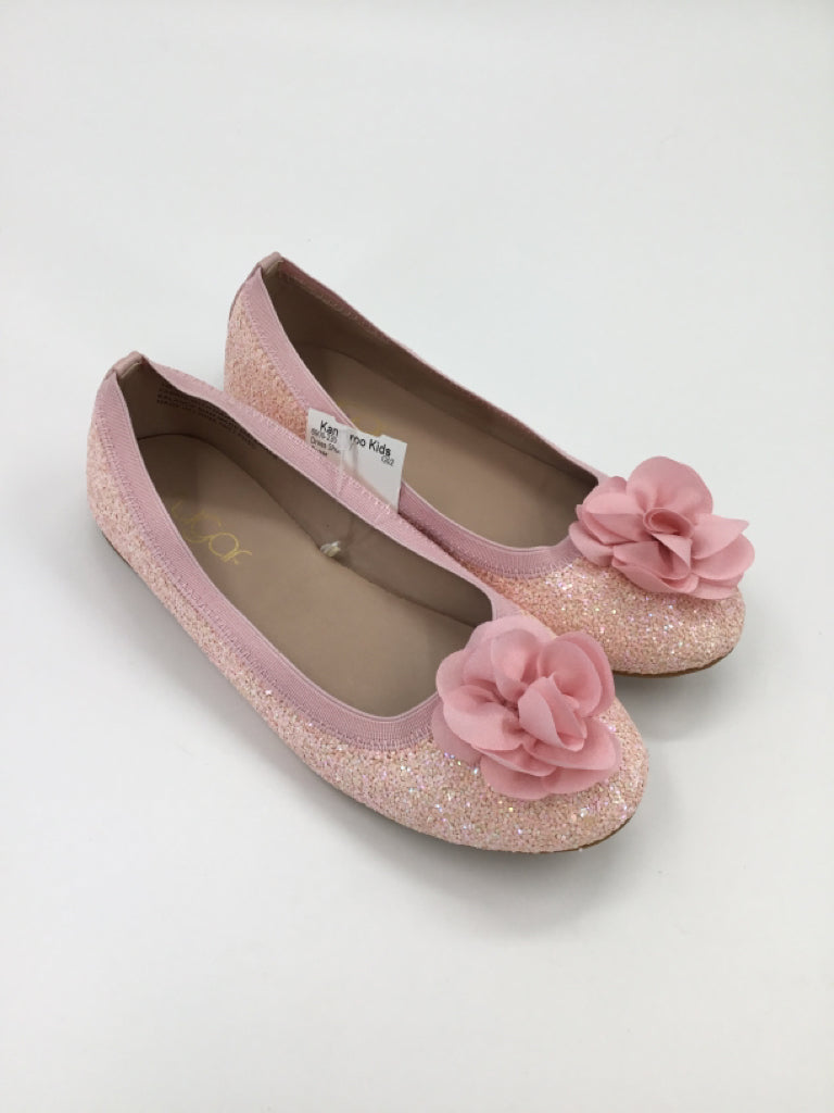 Sugar Child Size 1 Youth Pink Dress Shoes