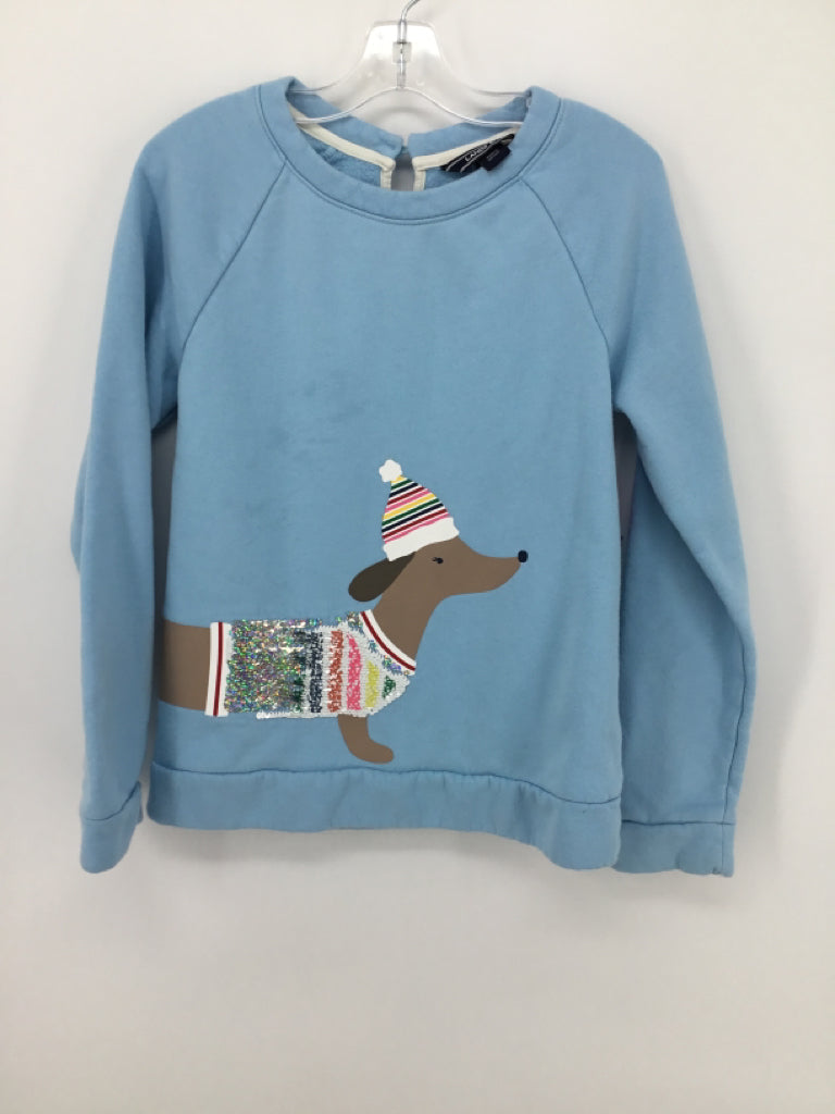 Lands' End Child Size 10 Blue Sweatshirt - girls
