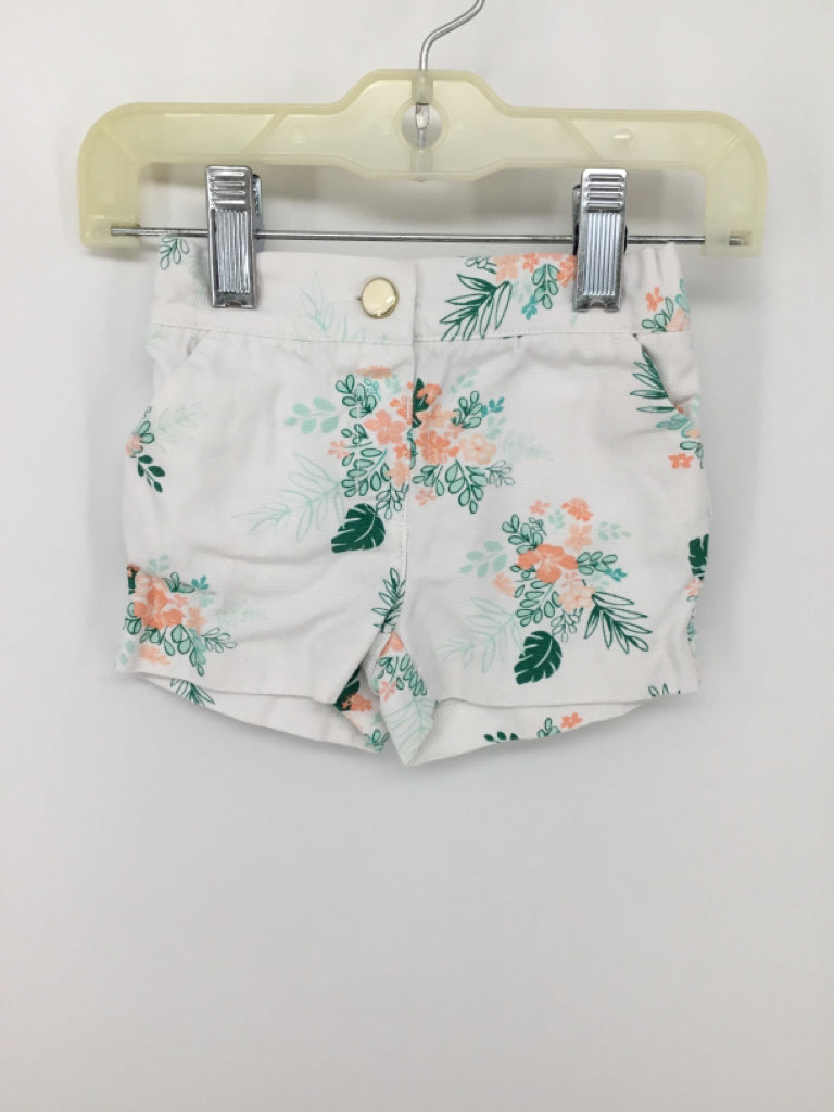 Janie and Jack Child Size 6-12 Months White Shorts - girls