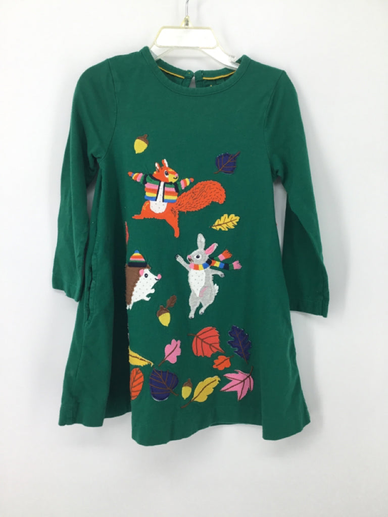 Mini Boden Child Size 3 Green Dress - girls