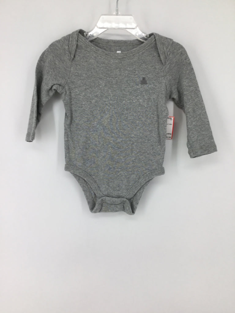 Baby Gap Child Size 6-12 Months Gray Onesie