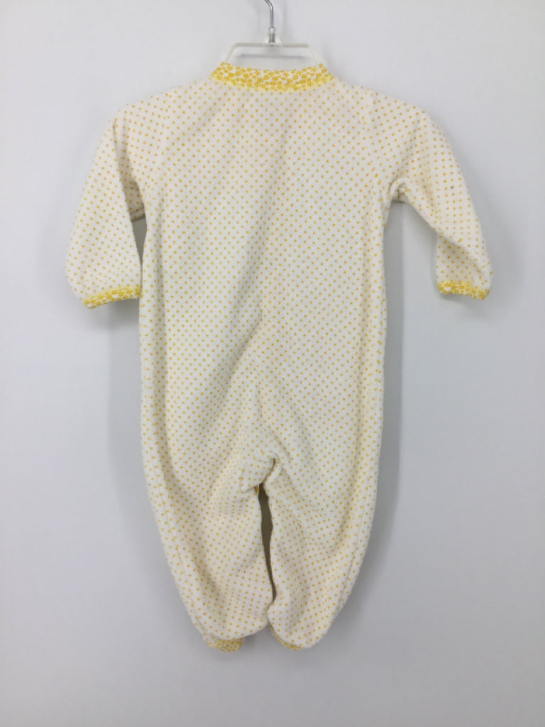 Carter's Child Size 6 Months Yellow Sleepers