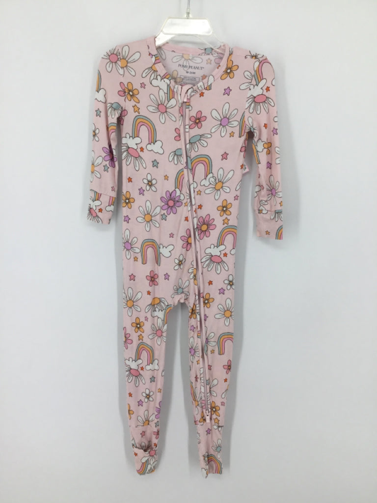 Posh Peanut Child Size 18-24 Months Pink Pajamas - girls