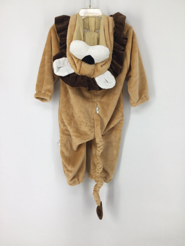 Child Size 18-24 Months Brown Lion Halloween Costume