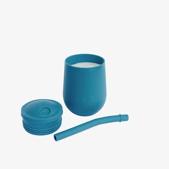 ezpz Mini Cup + Straw Training System Blue