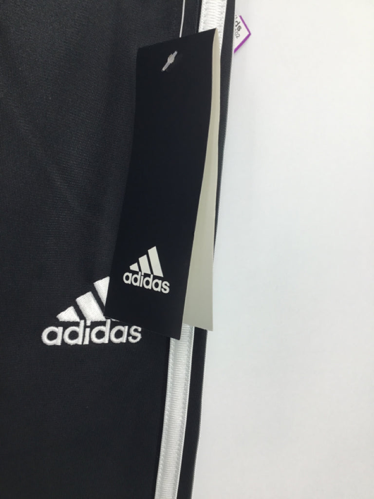 Adidas Child Size 4 Black Solid Sweatpants - boys