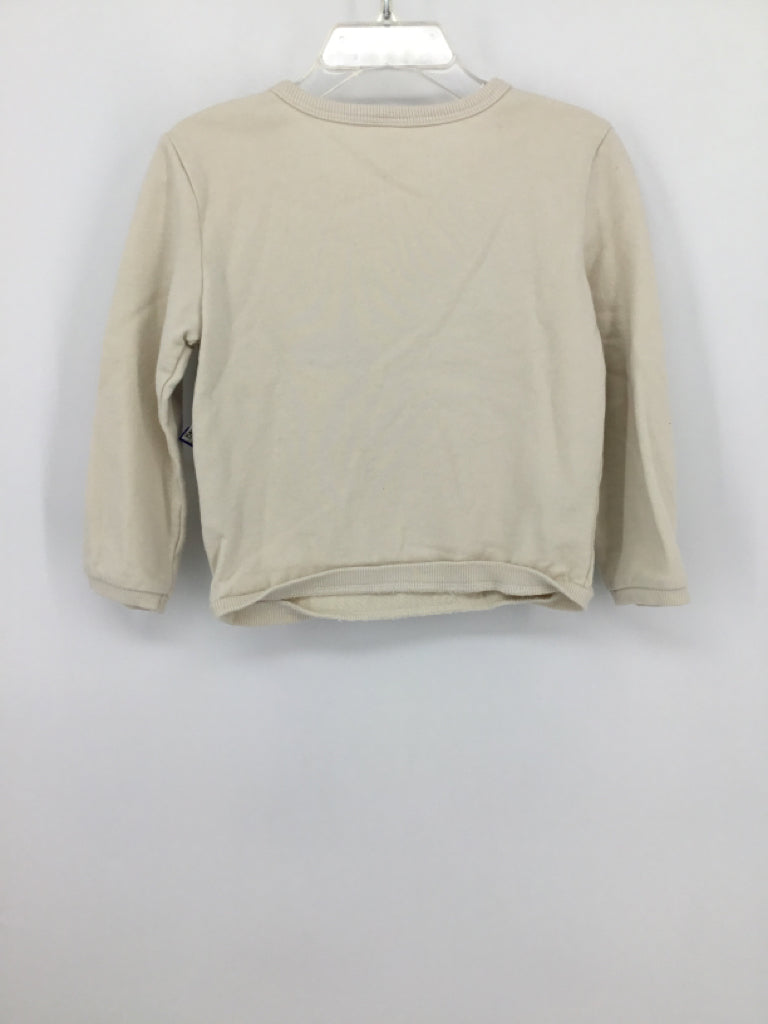 Carter's Child Size 24 Months Cream Solid Shirt - boys