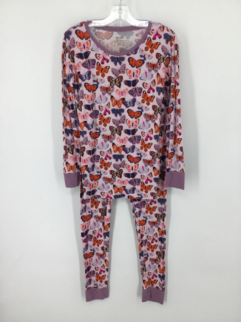 Little Sleepies Child Size 12 Purple Pajamas - girls