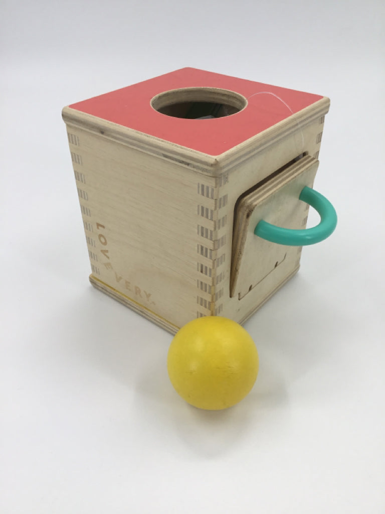 Lovevery Hide & Find Drop Box Baby Toy