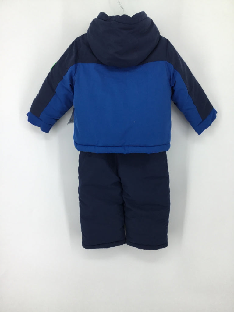 Carter's Child Size 18 Months Blue Solid Outerwear - boys