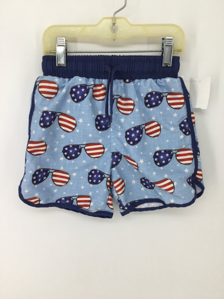 Caden Lane Child Size 5 Blue Stars & Stripes Swimwear