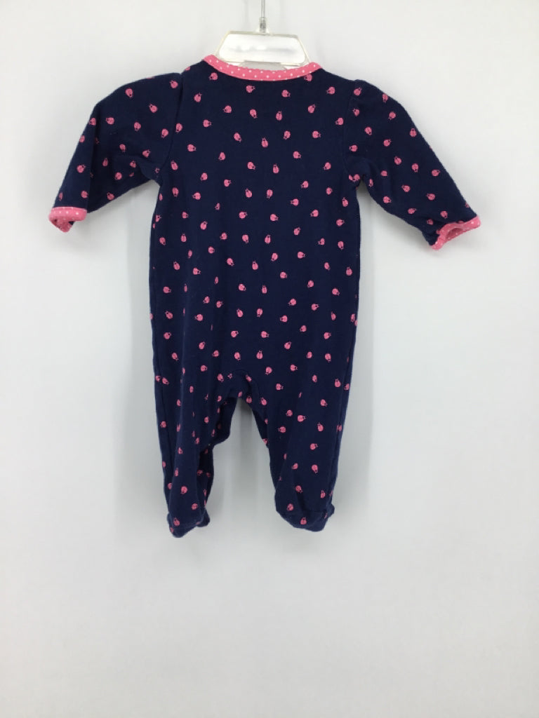 Just One You Made by Carters Child Size 3 Months Blue Sleepers