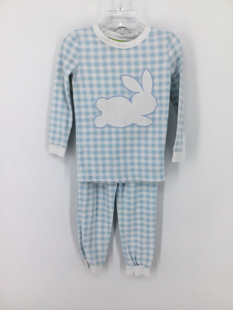 Classic Whimsey Child Size 4 Blue Easter Pajamas