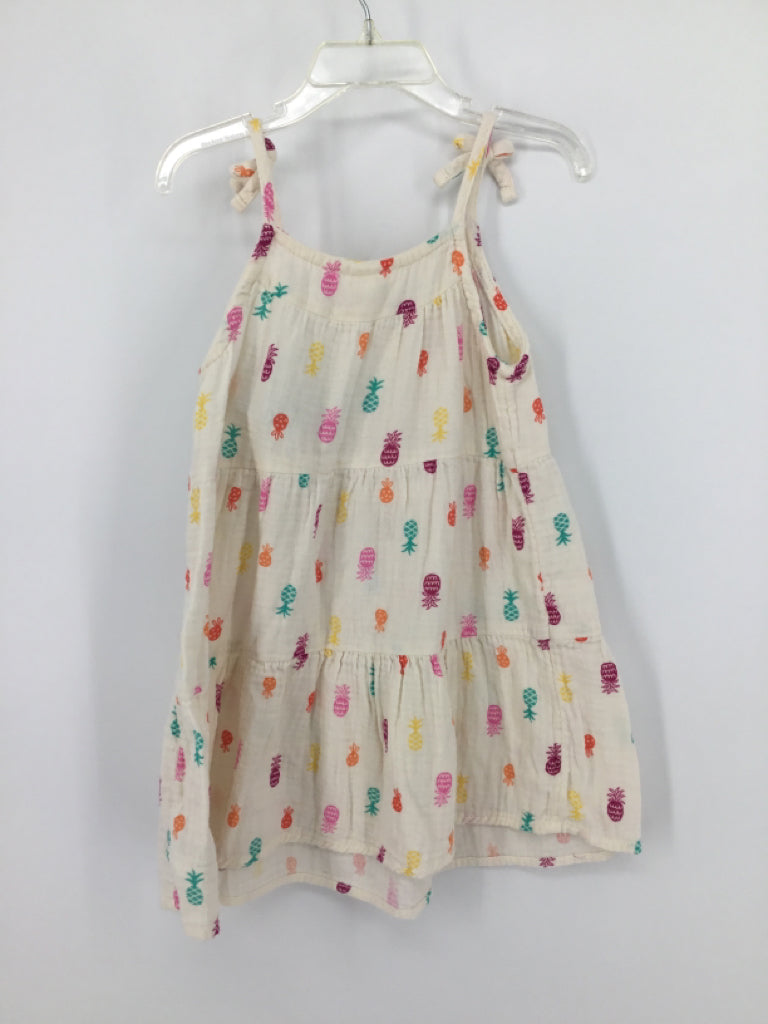 Cat & Jack Child Size 4 Cream Dress - girls
