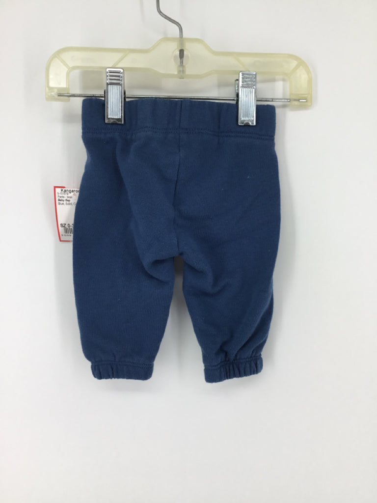 Baby Gap Child Size 0-3 Months Blue Solid Pants - boys