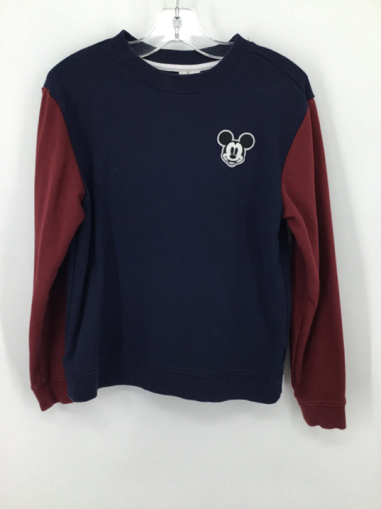 Janie and Jack + Disney Child Size 10 Navy Character Sweatshirt - boys