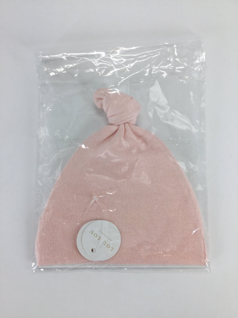 Lou Lou Child Size 0-3 Months Pink Hats - girls