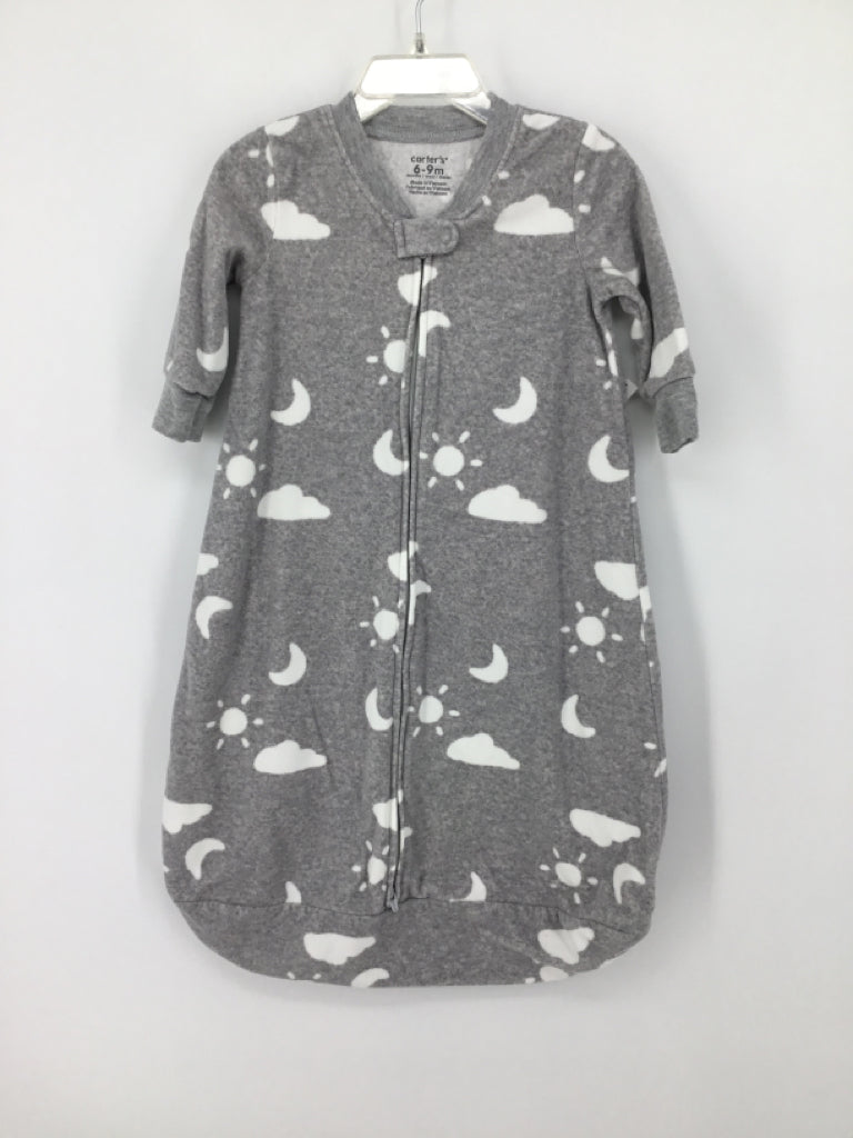 Carter's Child Size L Gray Print Sleeper