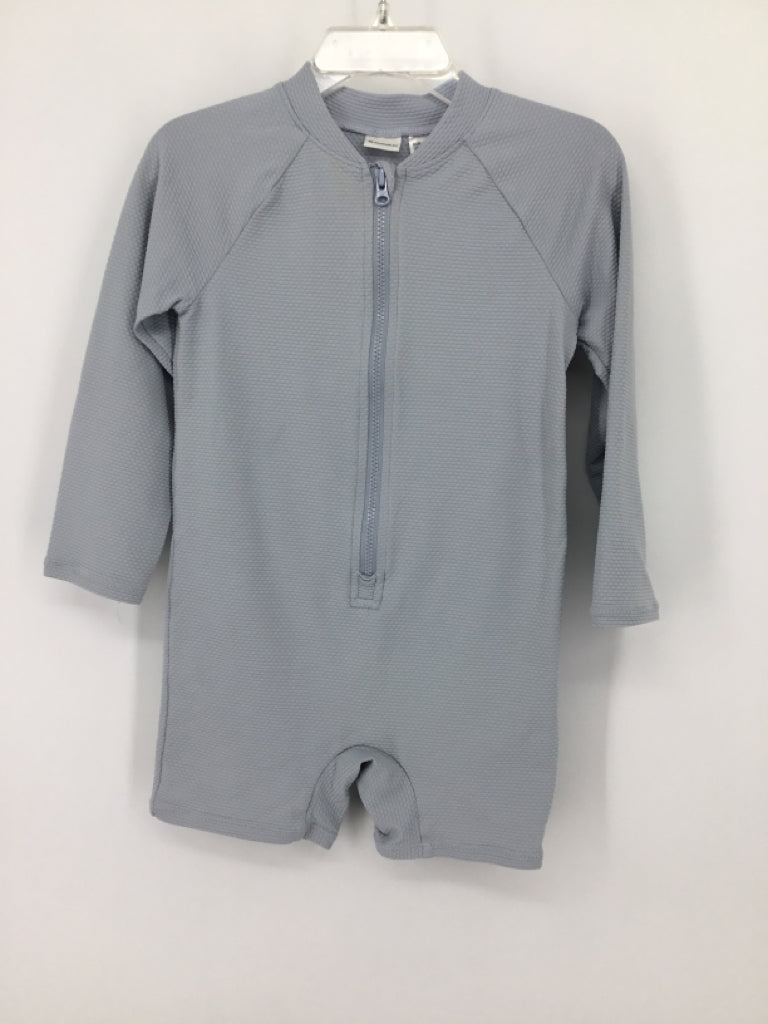 H & M Child Size 2 Blue Solid Swimwear - boys