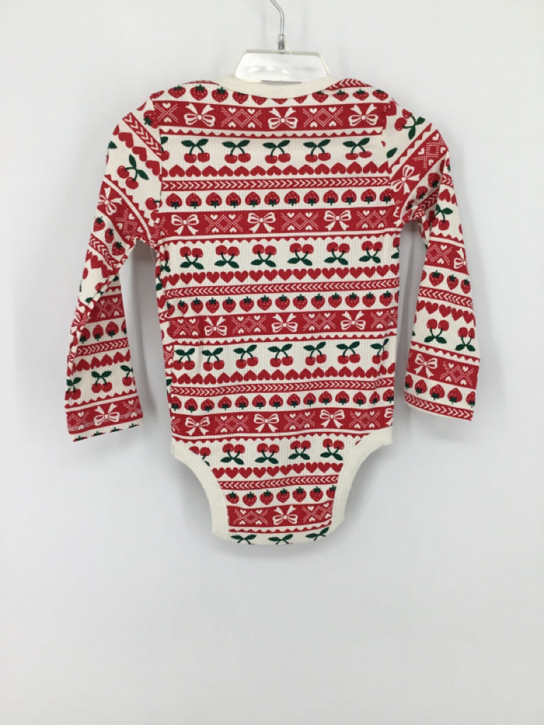 Old Navy Child Size 18-24 Months Red Onesie