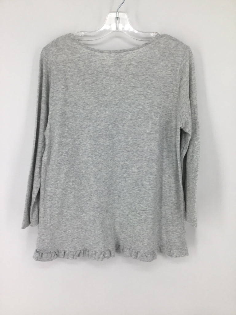 Lilly Pulitzer Child Size 12 Gray Shirt - girls