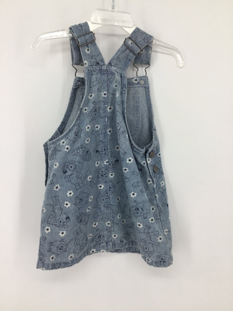 Bluey Child Size 2 Blue Dress - girls