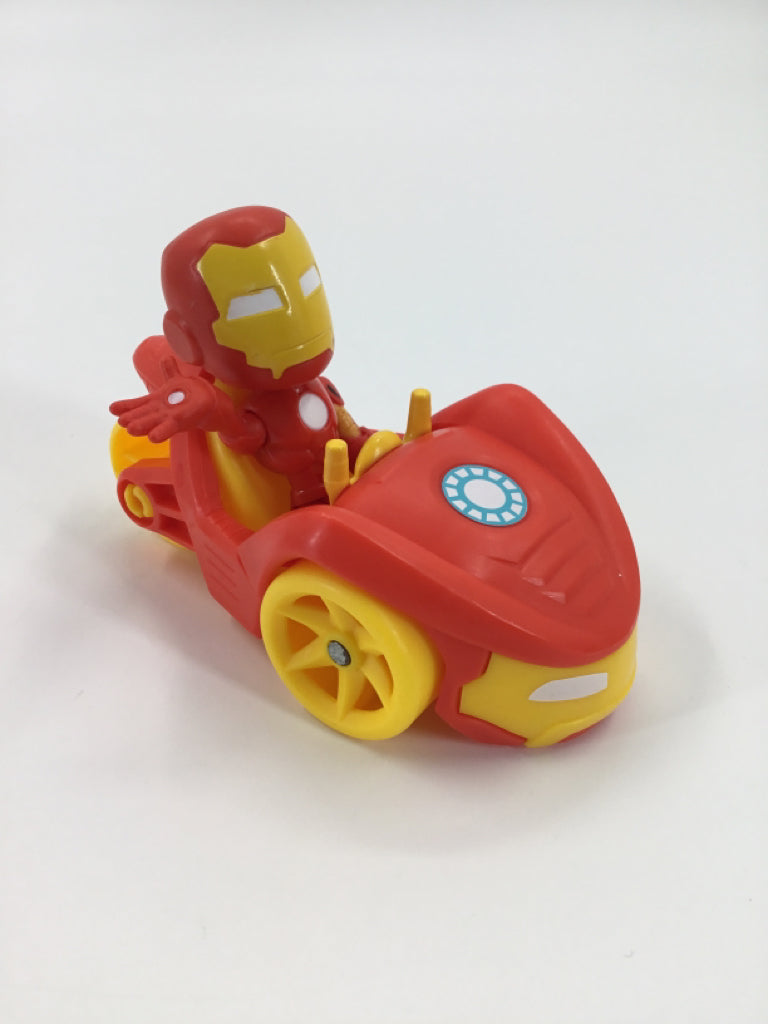 Marvel Spidey & His Amazing Friends Iron Racer Figure & Vehicle