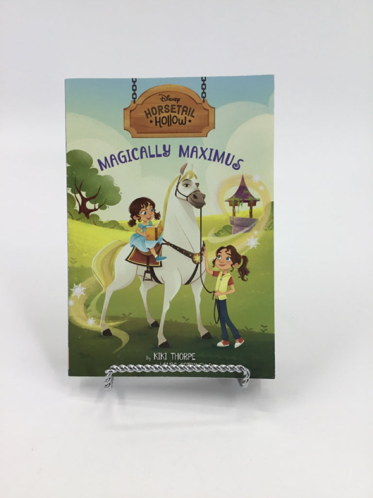 Scholastic Disney Horsetail Hollow Magically Maximus  Paperback Book