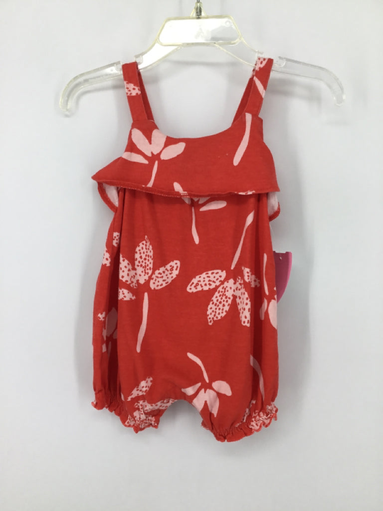 Just One You Made by Carters Child Size 3 Months Red Outfit - girls