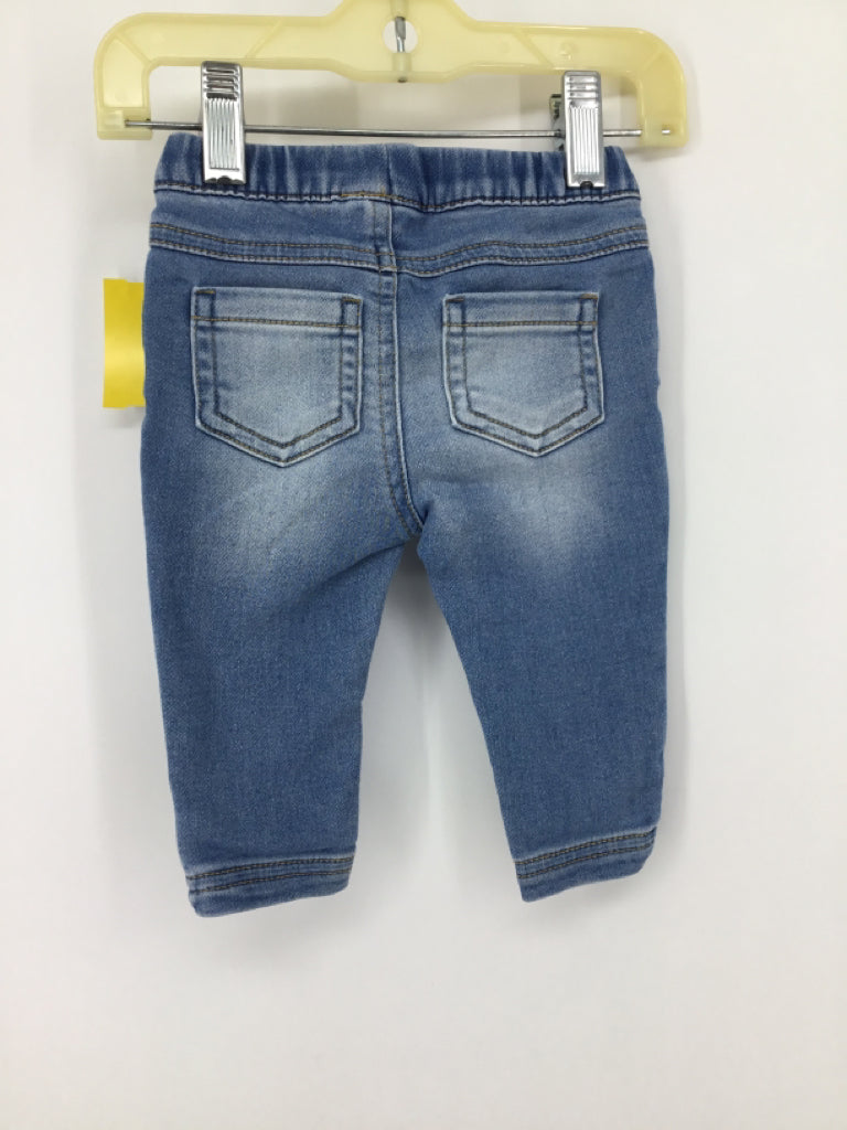 Cat & Jack Child Size 0-3 Months Blue Jeans - girls