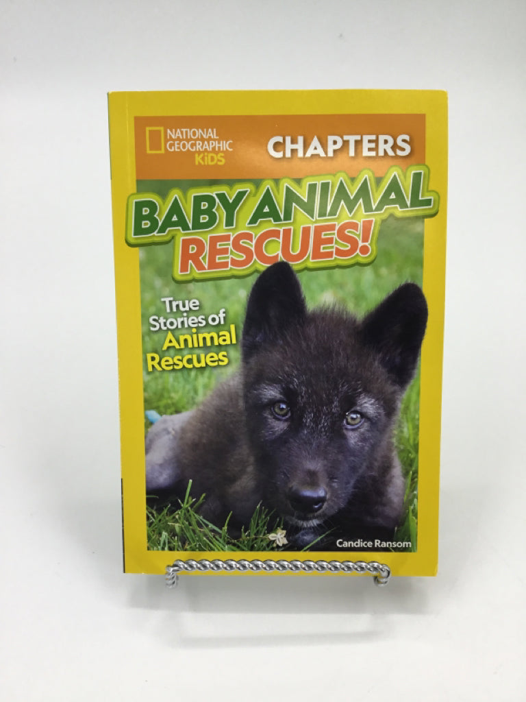 National Geographic Kids: Baby Animal Rescues! Paperback Book