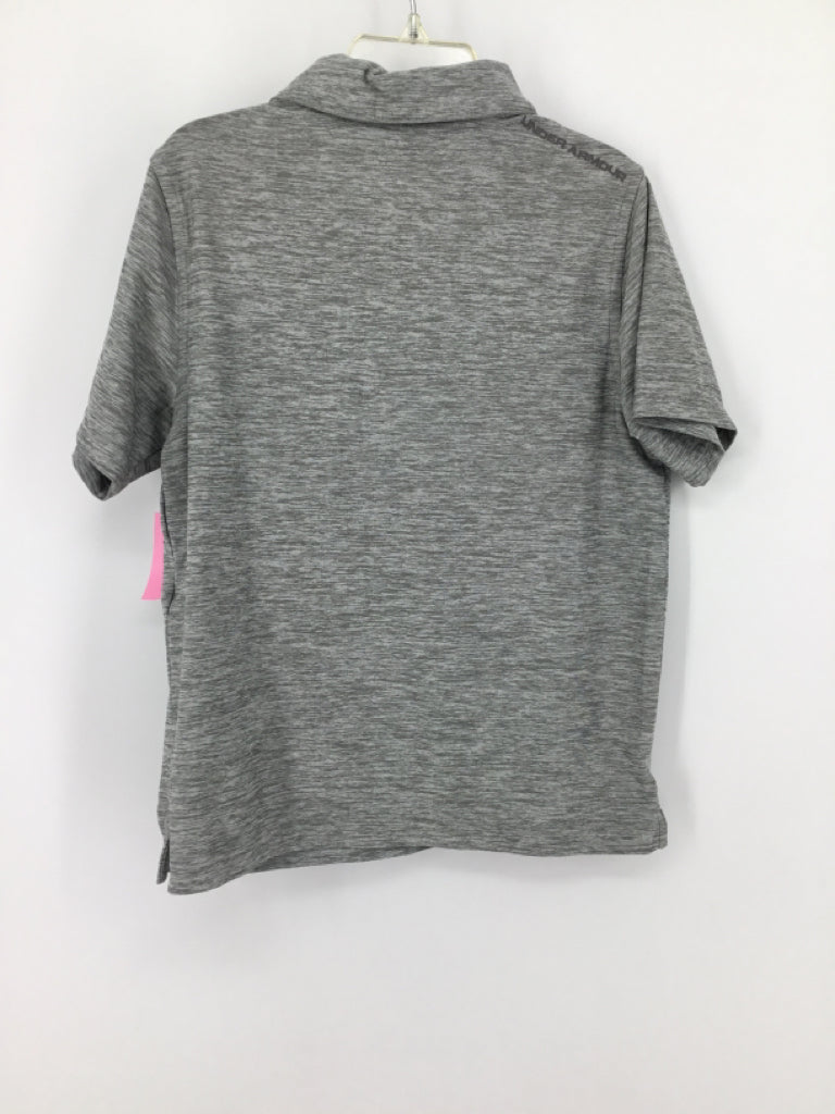 Under Armour Child Size 6 Gray Marbled Shirt - boys