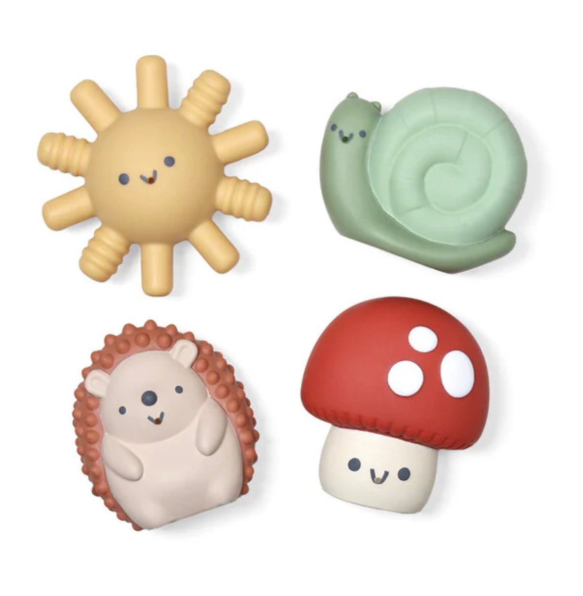 Itzy Ritzy - Itzy Squirt Soft Bath Toys (4 pk)