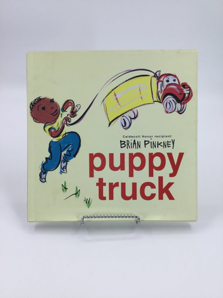 Puppy Truck Hardcover Book