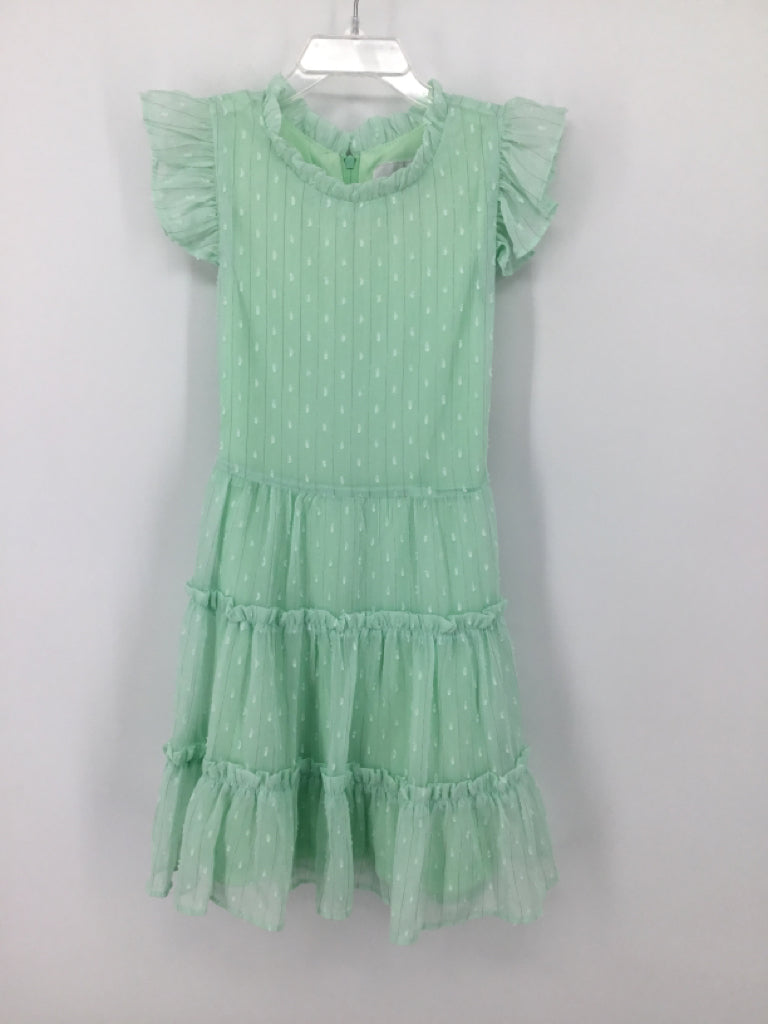 Rare Editions Child Size 6 Green Dress - girls
