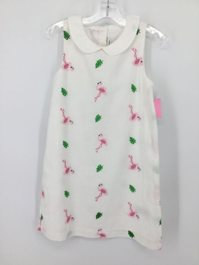 Janie and Jack Child Size 8 White Dress - girls