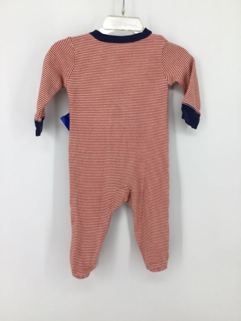 Carter's Child Size 6 Months Red Sleepers