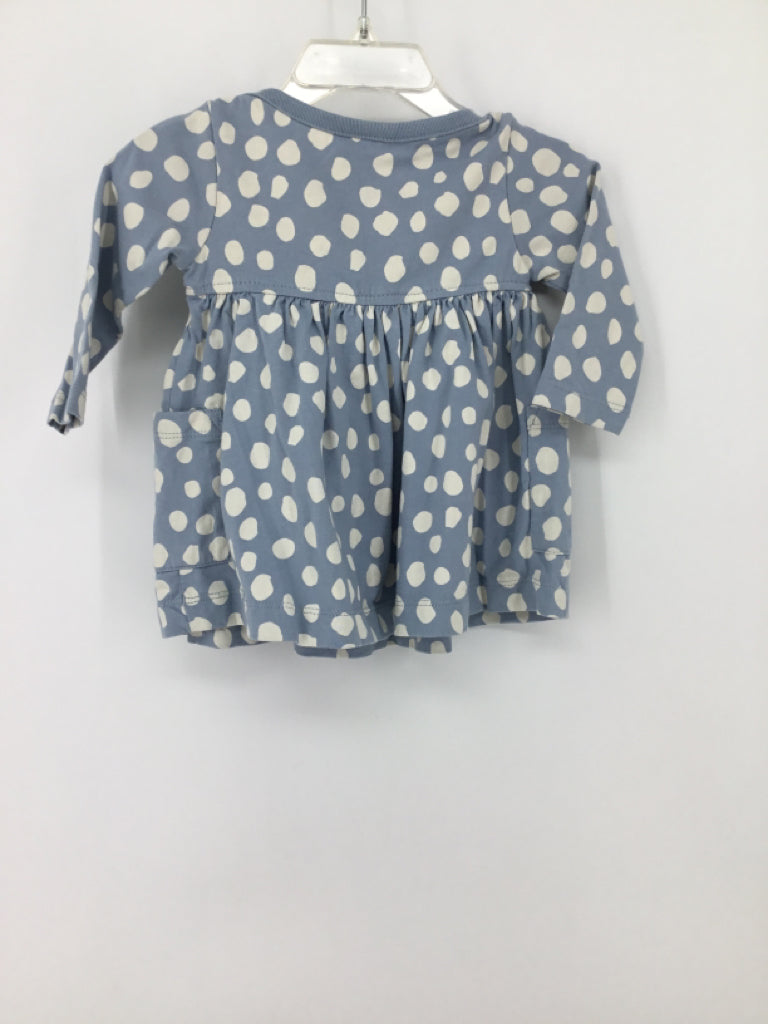 Hanna Andersson Child Size 3-6 Months Blue Dress - girls