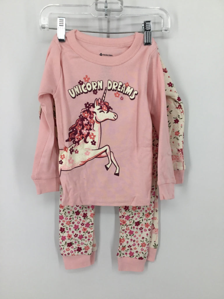 Member's Mark Child Size 2 Pink Pajamas - girls