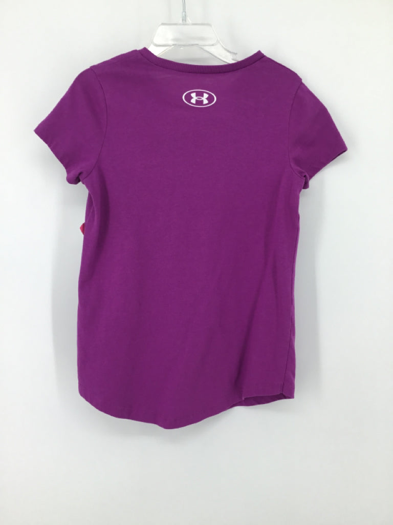 Under Armour Child Size 6 Purple T-shirt - girls