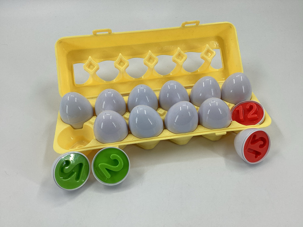 Matching Eggs -  Colors & Numbers