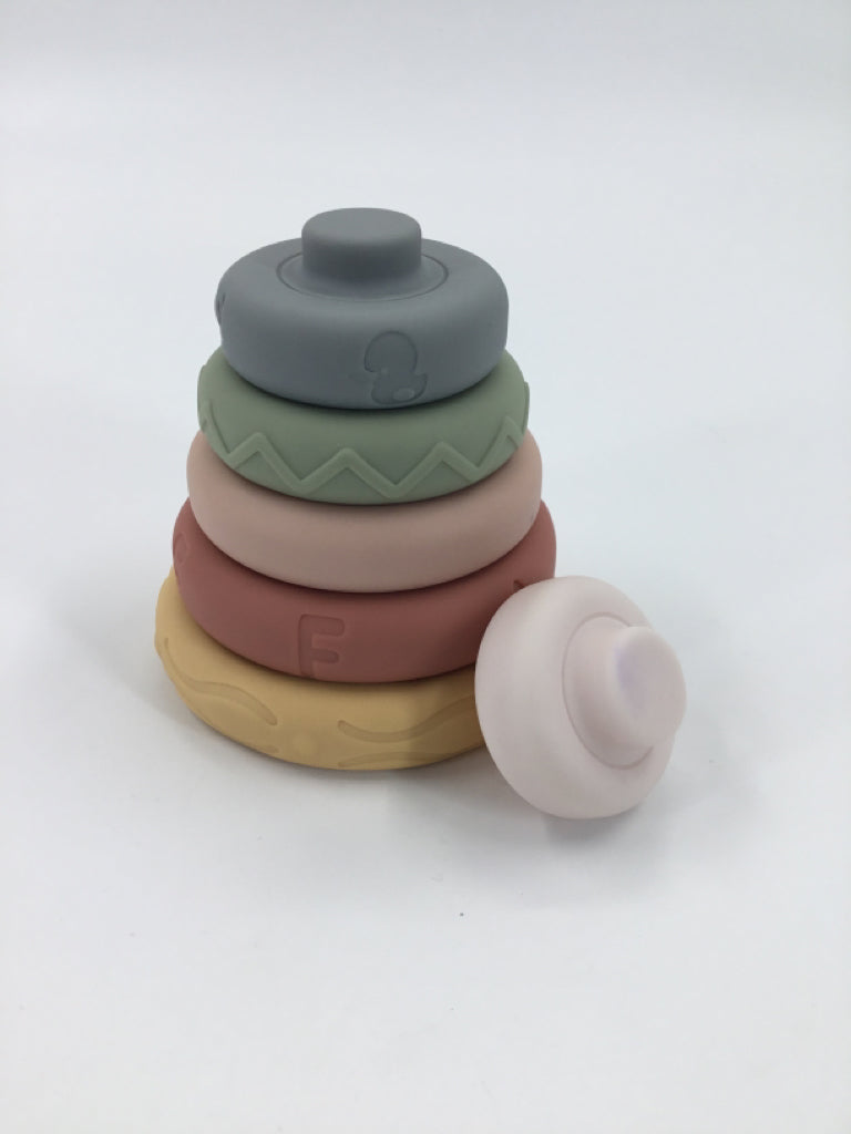 Silicone Ring Stacking Toy