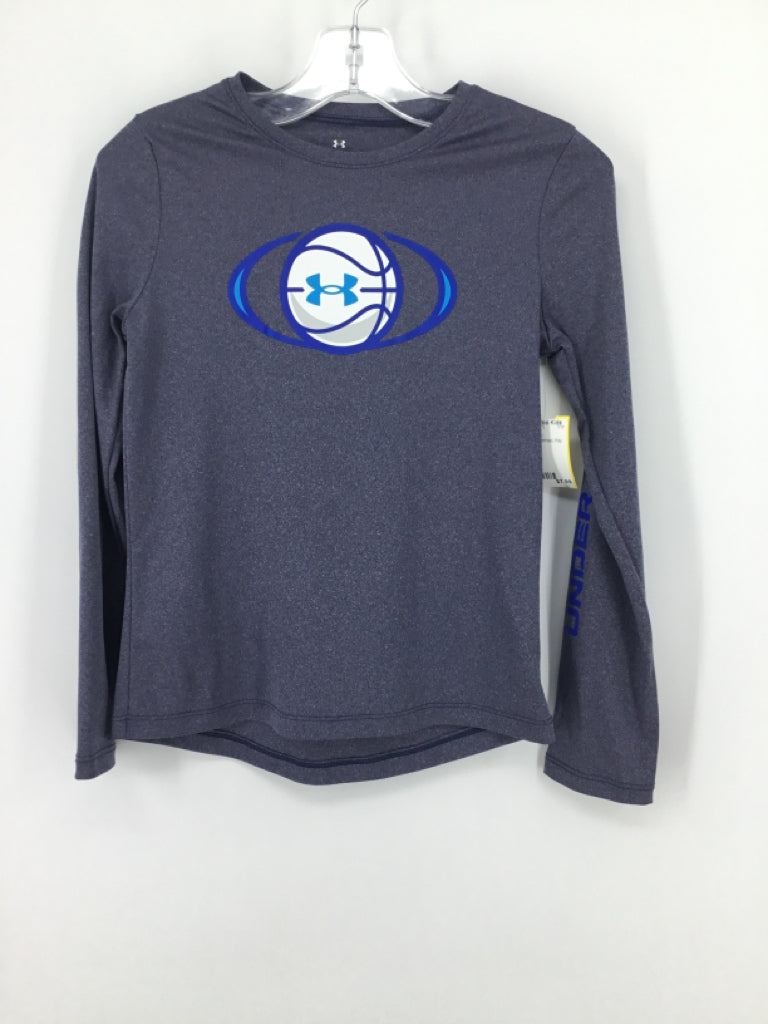 Under Armour Child Size 8 Blue screen printed T-shirt - boys