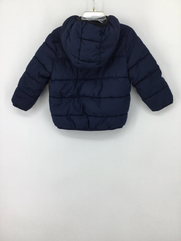 Childrens Place Child Size 2 Navy Solid Outerwear - boys
