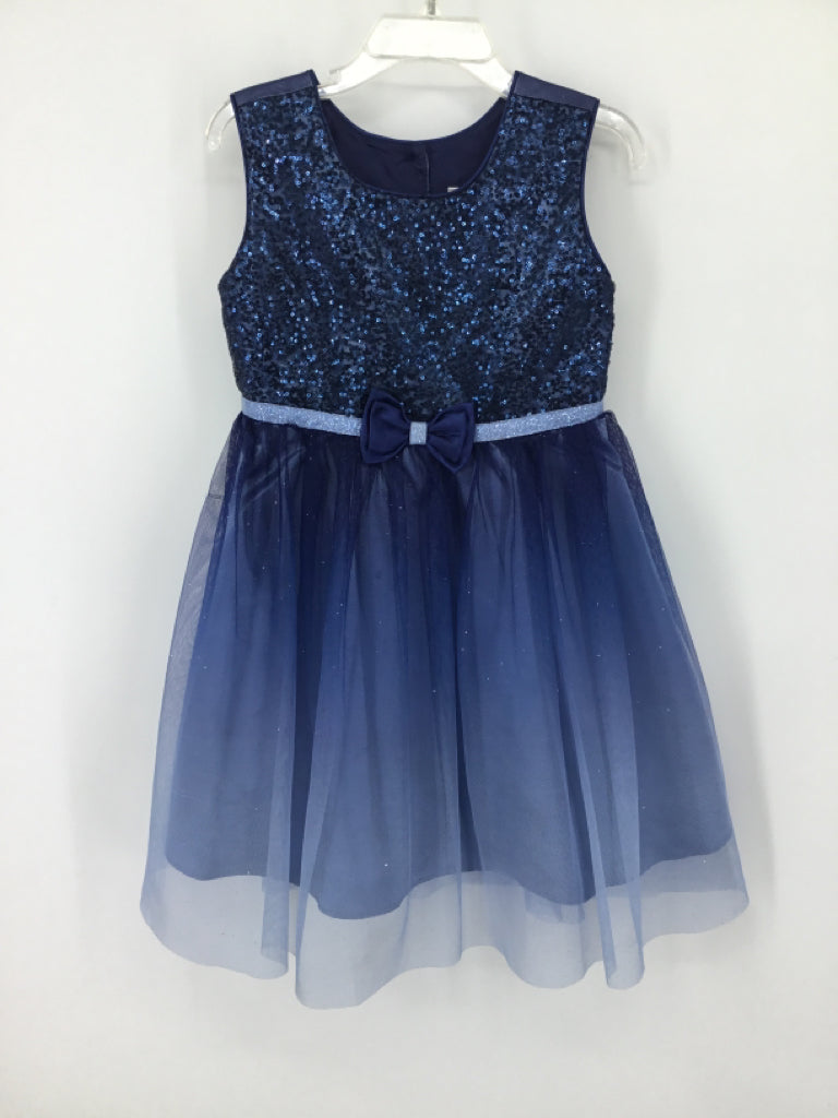 Jona Michelle Child Size 4 Blue Dress - girls