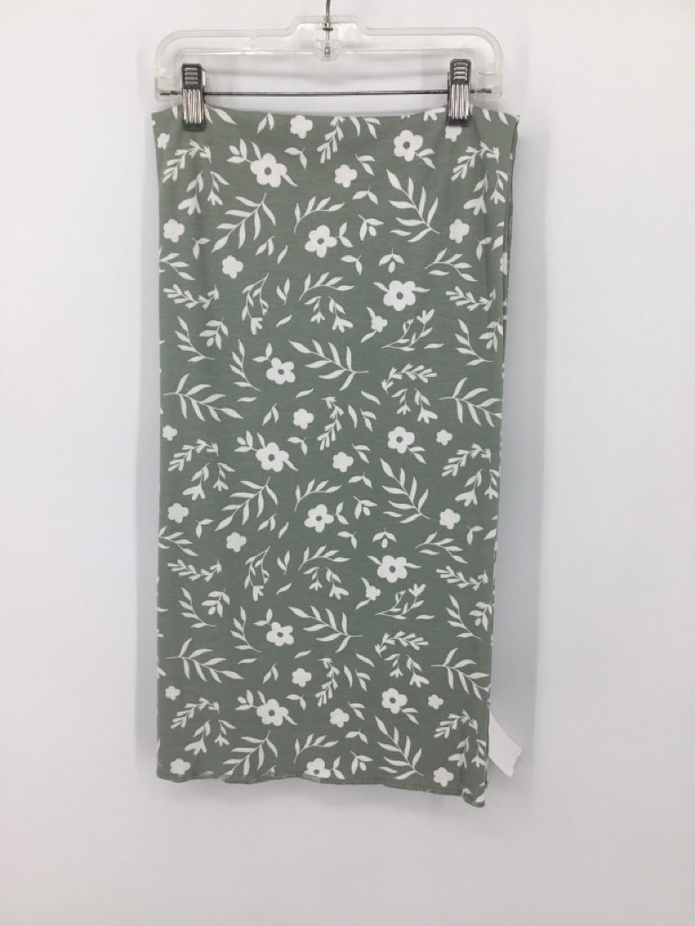 Saranoni Green Print Blanket