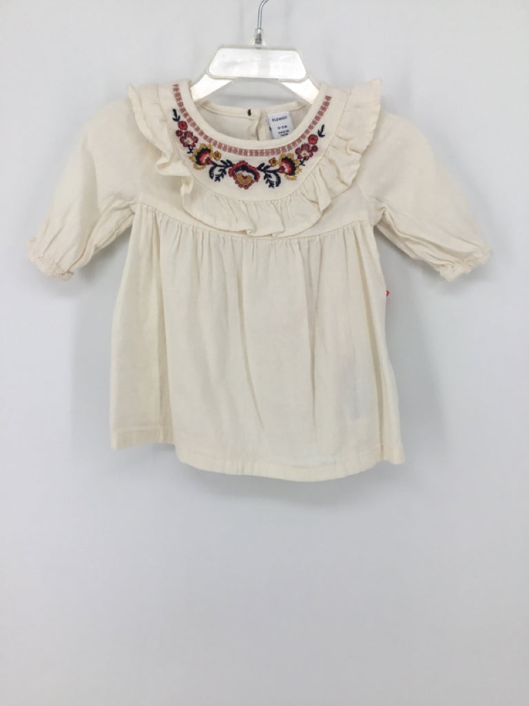 Old Navy Child Size 0-3 Months Cream Dress - girls