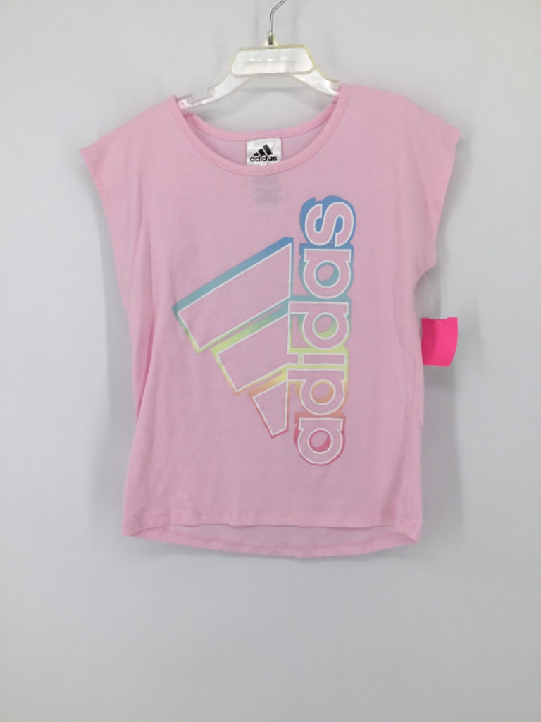 Adidas Child Size 7 Pink T-shirt - girls