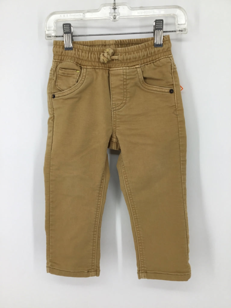 Cat & Jack Child Size 2 Tan Solid Pants - boys